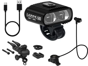 Lezyne Power High Beam 500 Loaded StVZO Schwarz mit X-Lock-Halterung - Bild 1 von 6