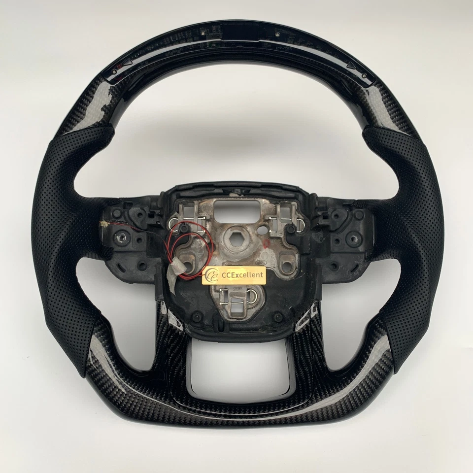 For Land Rover Range Rover Sport 2014-2020 real carbon fiber steering wheel/LED - Image 1 of 4