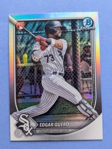 2025 Bowman Chrome Baseball Edgar Quero Cheng Red RC Variation Rookie Card 88 - Bild 1 von 10