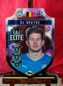 Topps Match Attax CL 2021/2022 - Kevin De Bruyne Scudo cromato Pro Elite #SH 1 - Picture 1 of 2