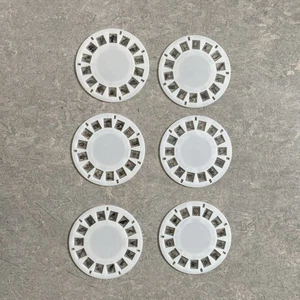 VIEWMASTER KUNSTSTOFF-PROJEKTORROLLEN x6 VERSCHIEDENE SPUREN ZEICHNUNG SELTEN SEHR GUTER ZUSTAND RETRO VINTAGE - Bild 1 von 8