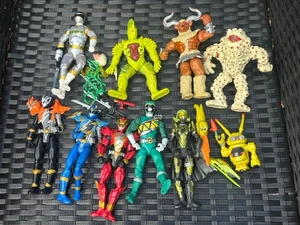Mighty Morphin Power Rangers And Villians Lot - Picture 1 of 8