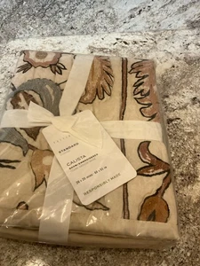 1)POTTERY BARN CALISTA Embroidered Quilted  Standard Sham -NWT - Picture 1 of 2