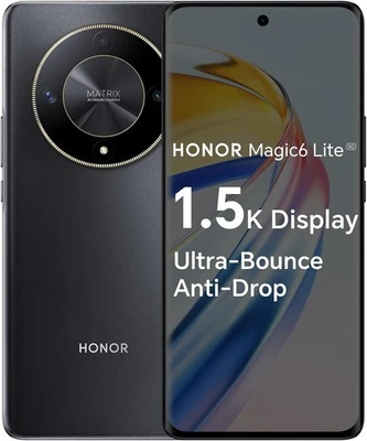 HONOR Magic6 Lite 5G Smartphone 8GB 512GB 120Hz 6.78“ 108MP 5300mAh 35W NFC EU - Imagen 1 de 2