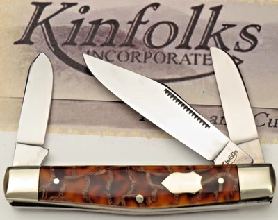 KINFOLKS de Olbertz Solingen Alemania 1990 - Cuchillo de stock - Asas coloridas Foto 1 de 4
