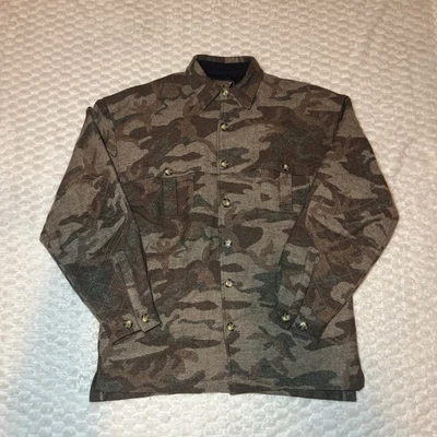 Weatherby Performance Hunting Jacket Size Large  Wool Blend Camo Insulated  - Image 1 of 4