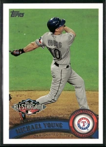 2011 Topps Update #US138 Michael Young - Picture 1 of 2