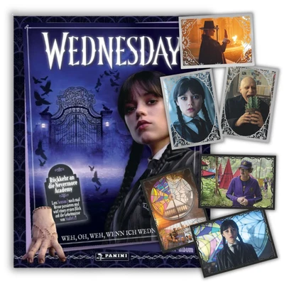 Panini Wednesday 2 Sticker | Von allen 192 Stickern einzeln auswählen & ergänzen