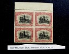nystamps Guatemala Stamp MNH €300 Top Margin BLK Imperf Vertically L24y746
