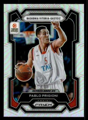 Pablo Prigioni 2023-24 Panini Prizm Turkish Airlines EuroLeague #134 Silver - Image 1 of 2