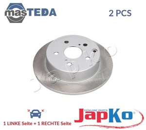 61242C BREMSSCHEIBEN SATZ HINTEN JAPKO 2PCS NEU OE QUALITÄT - Bild 1 von 6
