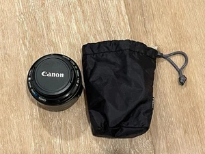 Canon Lens EF 50mm 1:1.8 II Includes UV Filter - Picture 1 of 2