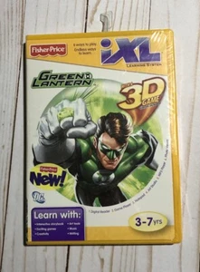Vintage FP Fisher Price iXL Green Lantern DC Comics Learning Game 3D Glasses NEW - Picture 1 of 3
