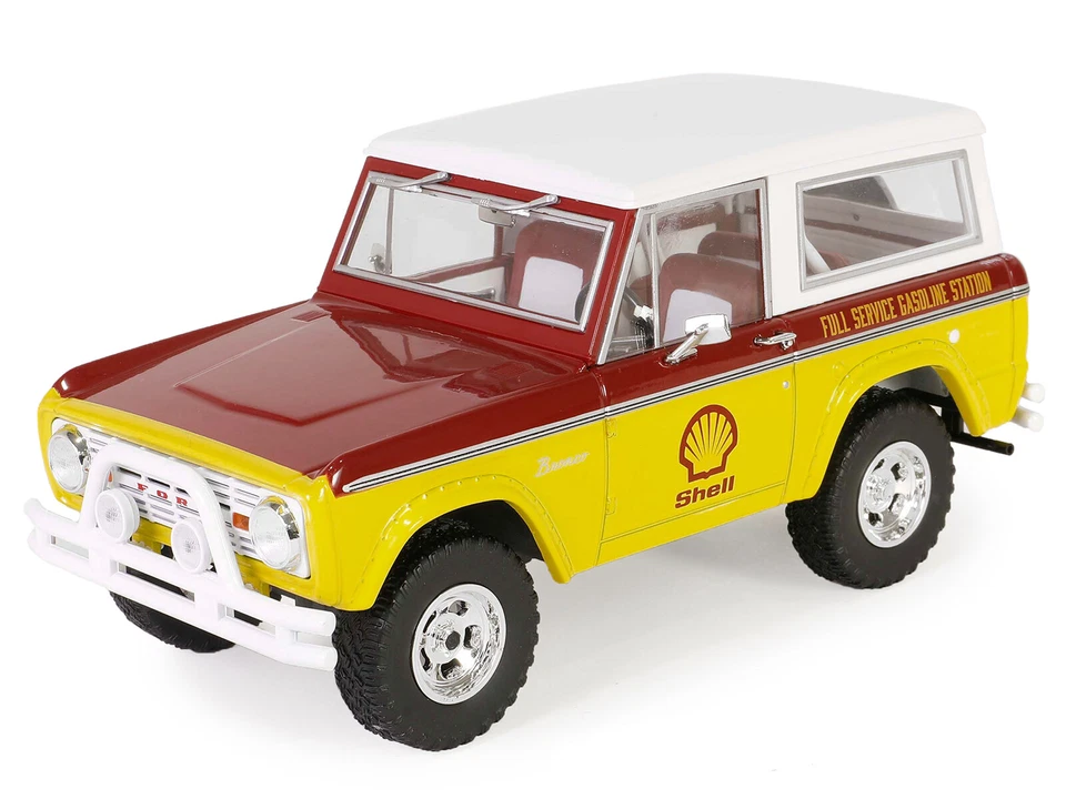 GREENLIGHT FORD Bronco 1977 SHELL 1/24 GREEN85083
