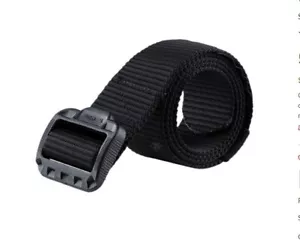 TRU-SPEC 4082003 SECURITY FRIENDLY BELT SIZE SMALL COLOR charcoal BLACK BUCKLE - Picture 1 of 2