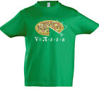 V = Pizza II Boys T-Shirt Fun Geek Nerd Teacher Maths Professor Mathematics