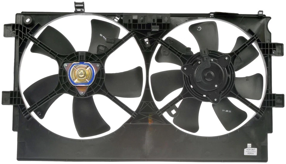 Conjunto de ventilador auxiliar para Mitsubishi Outlander Sport 2011-2013, 2015-2018 Foto 1 de 2