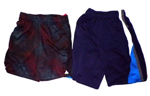 2 Boys shorts MTA Sports sz 8 All in Mo sz 6/7 both drawstrings stretch waist ks - Picture 1 of 4