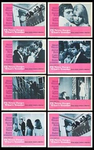 I'LL NEVER FORGET WHAT'S 'ISNAME original lobby cards OLIVER REED 11x14 posters