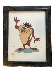 TAZ The Tasmanian Devil 1992 Limited Edition Sericel Warner Brothers Studio - Picture 1 of 5