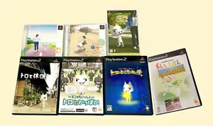 Doko Demo Issyo Koneko Toro Nagareboshi Ippai set of 6 PS1 PS2 PSP Japan Ver. - Picture 1 of 3