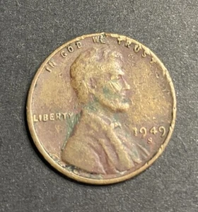 1949 S Lincoln Wheat Penny - Bild 1 von 2