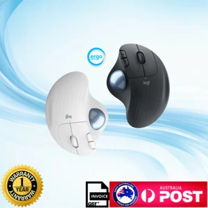 Logitech ERGO M575 BT + 2.4Ghz Wireless Trackball 2000 DPI Mouse PC MAC - Picture 1 of 1