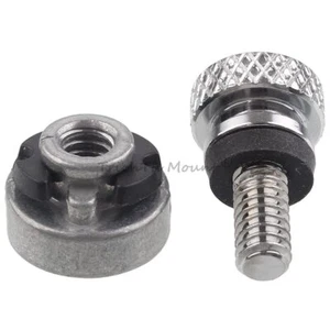 1pc Chrome Rear Fender Seat Bolt Screw Nut Kit For Harley all models 1996-2024 - Picture 1 of 23