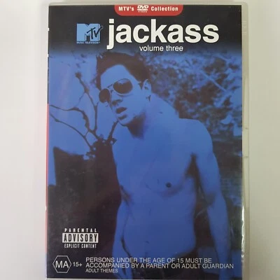 Película de comedia Jackass Volumen 3 DVD Johnny Knoxville Chris Pontius PAL 4 Foto 1 de 3