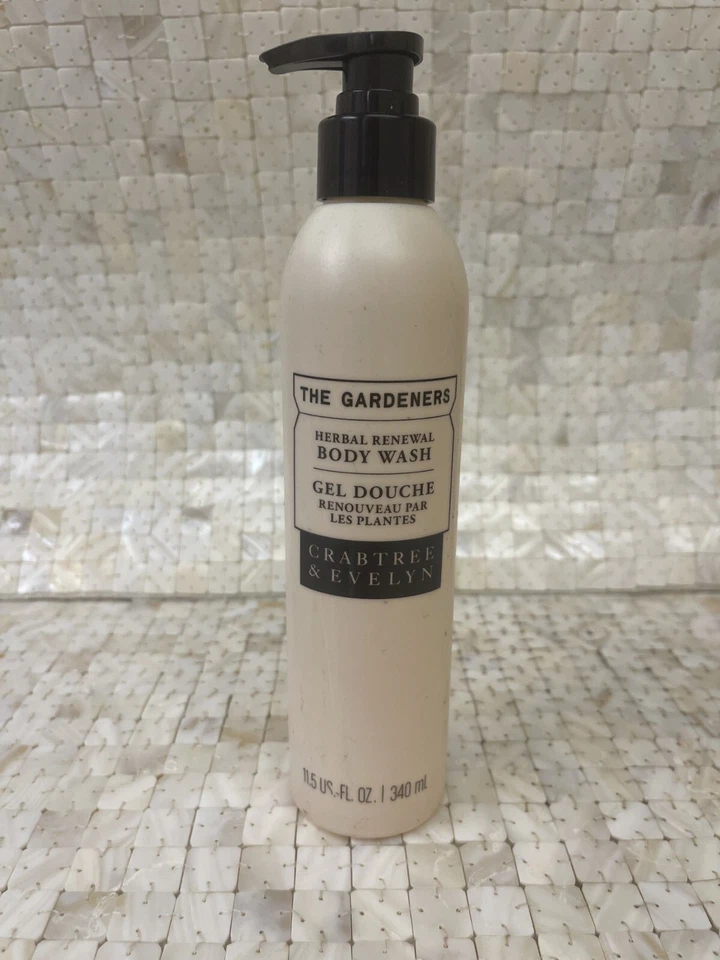 Lote de 12 jabtes corporales Crabtree & Evelyn Gardeners 11,5 OZ aroma fresco a hierbas - NUEVO Foto 1 de 4
