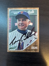 2011 Topps Heritage Terry Collins  Autographed Card