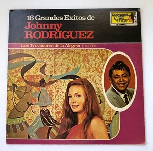 Johnny Rodriguez 16 Grandes Exitos Preciosa Boleros VERNE Puerto Rico NMINT - Picture 1 of 4
