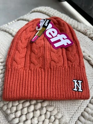 Neff Gorro Nuevo Con Etiquetas Color Naranja Invierno Sombrero Unisex Esquí Snowboard Foto 1 de 4