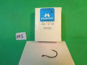 Ganchos Mustad Bronze Steelhead, Talla 1/0, #92158, 100 unidades, 1 caja (Nuevos) - Imagen 1 de 7