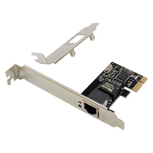 PCIE X1 RJ45 Server Gigabit Card RTL8111C Single Port 1000M Ethernet4443 - Bild 1 von 6