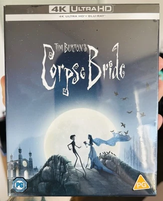 TOTALMENTE NUEVO Corpse Bride Premium Edición Completa (4K Blu Ray + Blu Ray) Foto 1 de 4