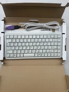 Cherry G84-4100 G84-4100PPAUS ML4100 Compact Mechanical Keyboard PS/2 TESTED - Picture 1 of 2