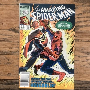 Amazing Spider-man 250 VARIANT Newstand Rare HOBGLOBIN - Picture 1 of 7