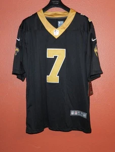 New Taysom Hill New Orleans Saints Black Nike Football Jersey Men's Size Large - Picture 1 of 9