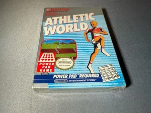 Athletic World Bandai Nintendo NES Game New In Box - Picture 1 of 3