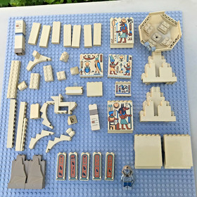 Lot Genuine LEGO Pieces From Set 7327 Pharaoh's Quest. Inc Mummy Guard Minifig.