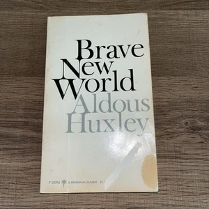 Brave New World by Aldous Huxley, 1969 1st Print PB - Picture 1 of 3