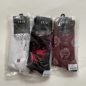 KREW Herren Paket 3 Paar Steckdosen Multi Style & Farben Einheitsgröße - Bild 1 von 3