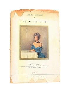 Leonor Fini por Gerald Messadie Arte Surrealismo Dedicado por Leonor Fini - Imagen 1 de 8