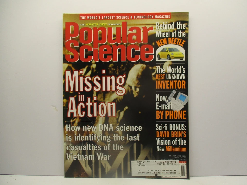 Aug 1998  Popular Science Magazine Vintage Home Office Ozone Technology Computer - Image 1 of 1