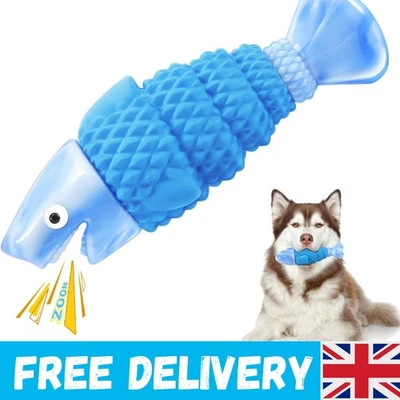Tough Dog Toys for Aggressive Chewers - Shark Design, Dental Health Focus - Image 1 of 4
