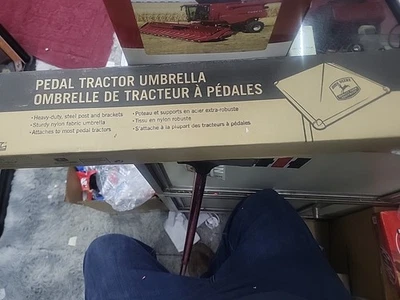 John Deere Pedal Tractor  Umbrella Ertl NIB - Image 1 of 4