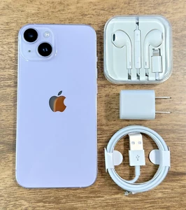 Apple iPhone 14 - 128 GB - Púrpura (Desbloqueado de fábrica) - Muy buen estado - Imagen 1 de 7