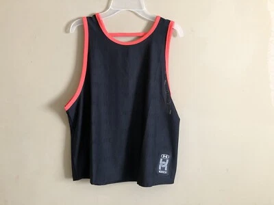 Новые женские Under Armour UA Run везде резинке сетки Singlet бак размер средний  - Изображение 1 из 4