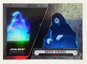 ๐ฅ DARTH SIDIOUS STAR WARS 2016 TOPPS EVOLUTION SP-7 100 MADE VARIANT 1:375 ๐ฅ - Picture 1 of 2